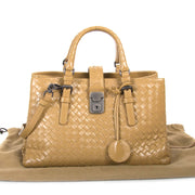 Bottega Veneta Intrecciato Calf Small Roma Bag now for sale at labellov vintage fashion webshop belgium