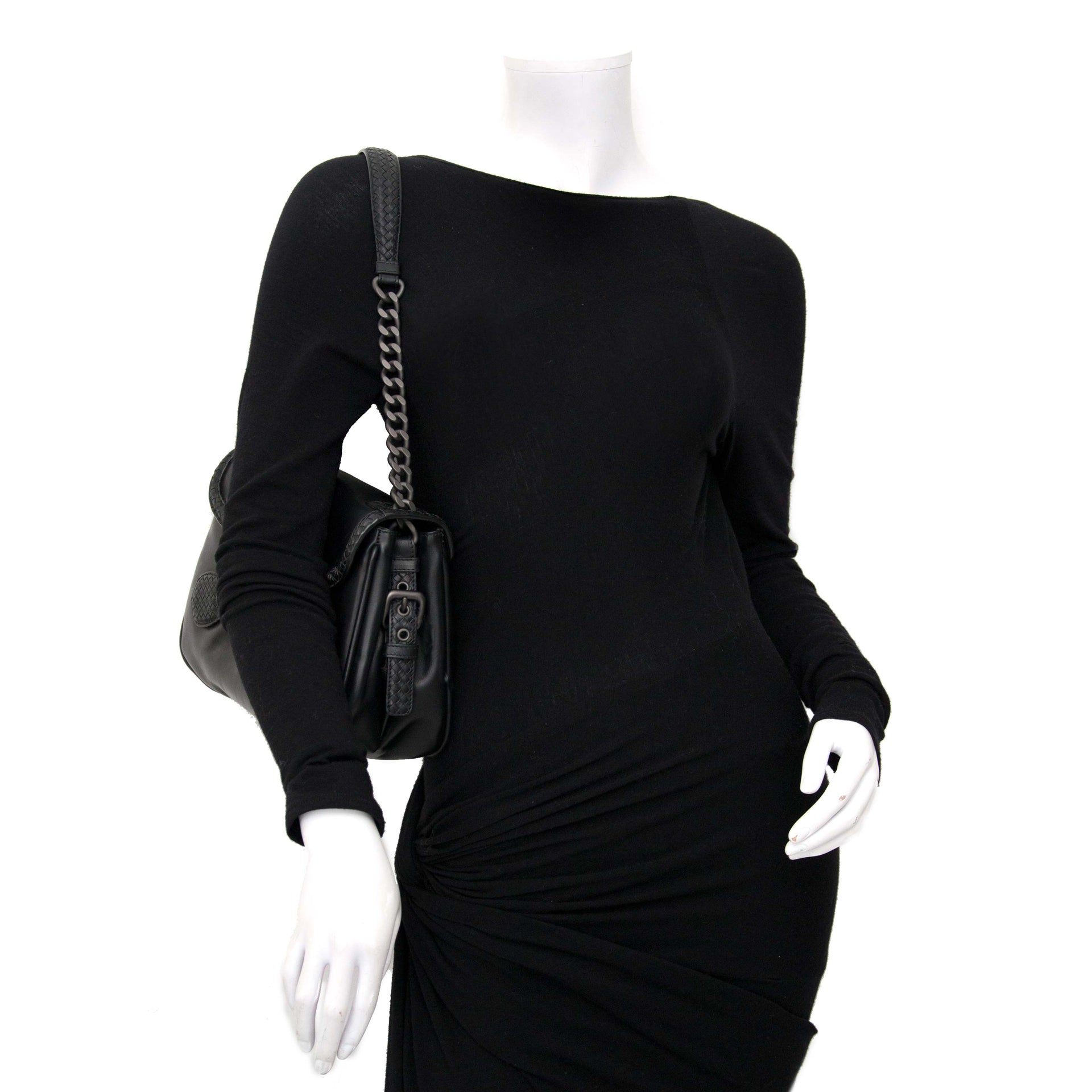 koop veilig online aan de beste pris Limited Bottega Veneta Rialto Shoulder Bag