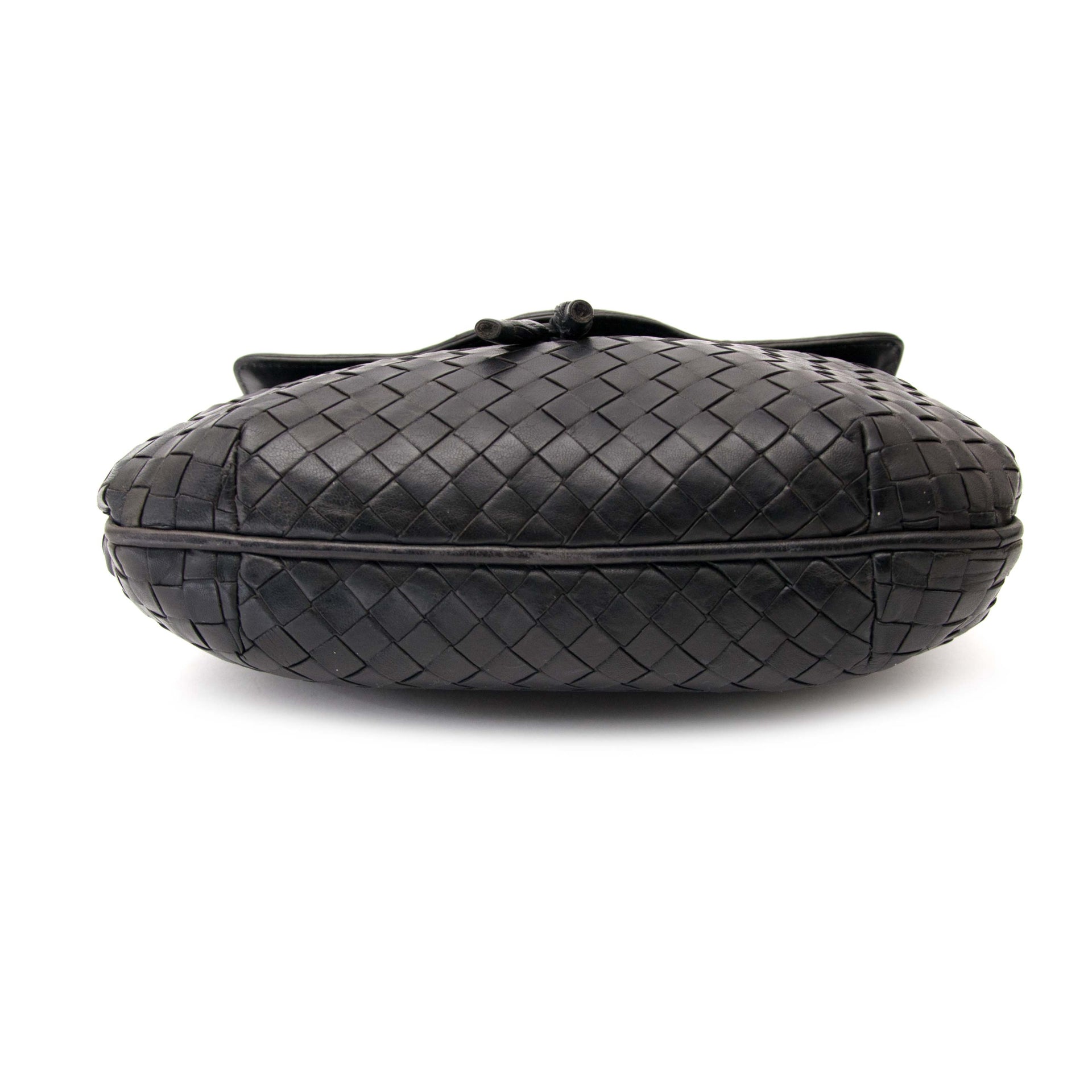 Bottega Veneta Vintage Geweven Schoudertas