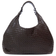 Bottega Veneta Brown Intrecciato Nappa Shoulder Bag
