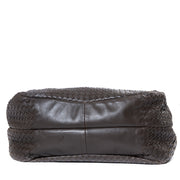 Bottega Veneta Brown Intrecciato Nappa Shoulder Bag
