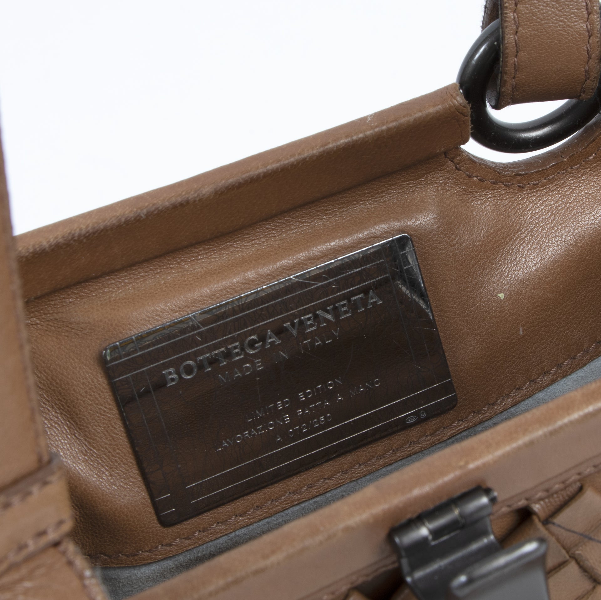 Bottega Veneta Brown Woven Shoulder Bag