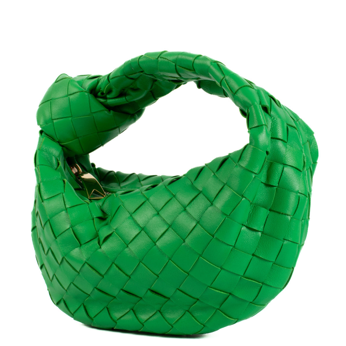 Bottega Veneta Parakeet Mini Jodie Bag for the best price at Labellov secondhand luxury in Antwerp and Knokke