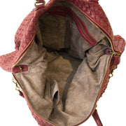 Online designer handbags at Labellov. Bottega Venetta red handbags