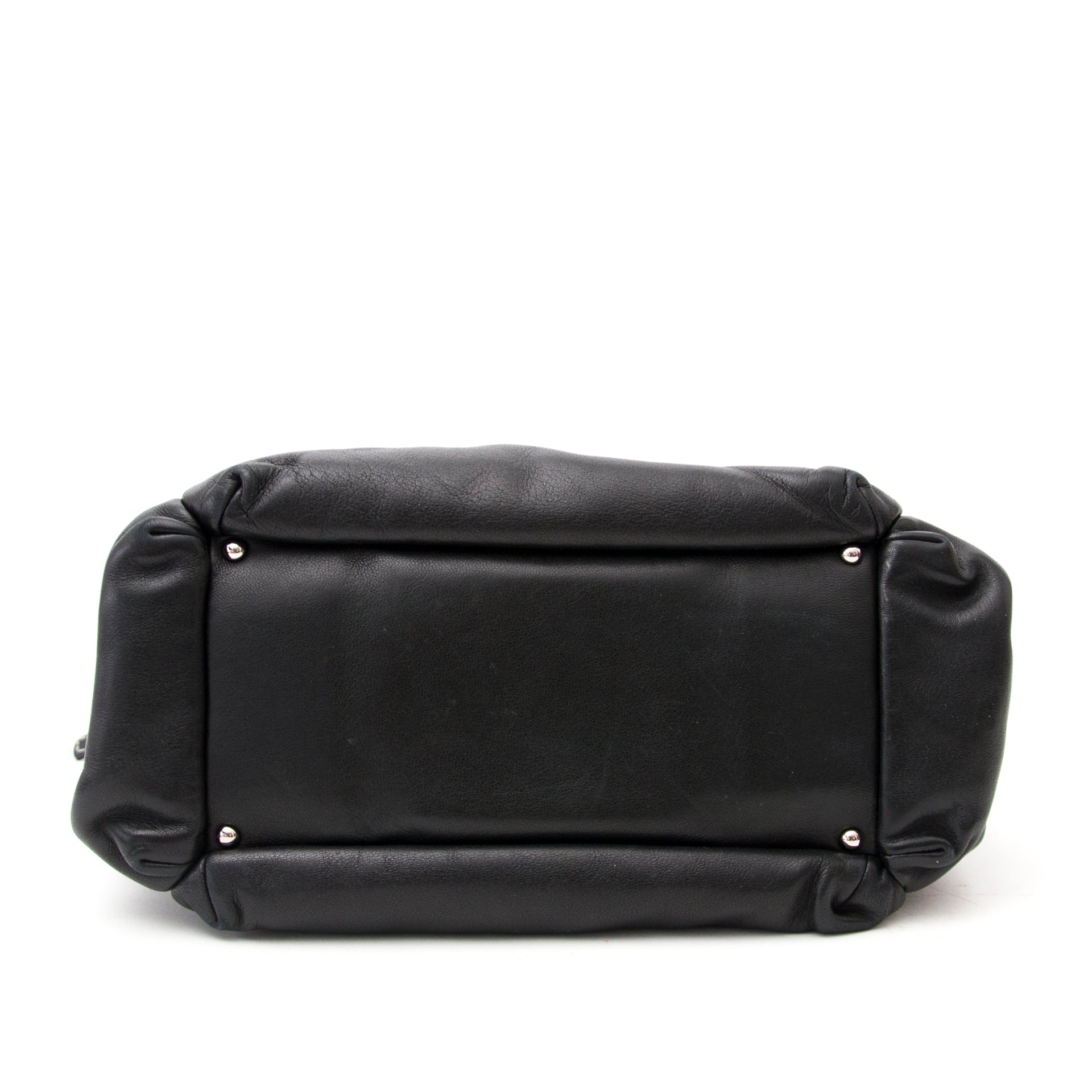shop safe online secondhand Chanel Black LAX Accordian Bag pour le meilleur prix