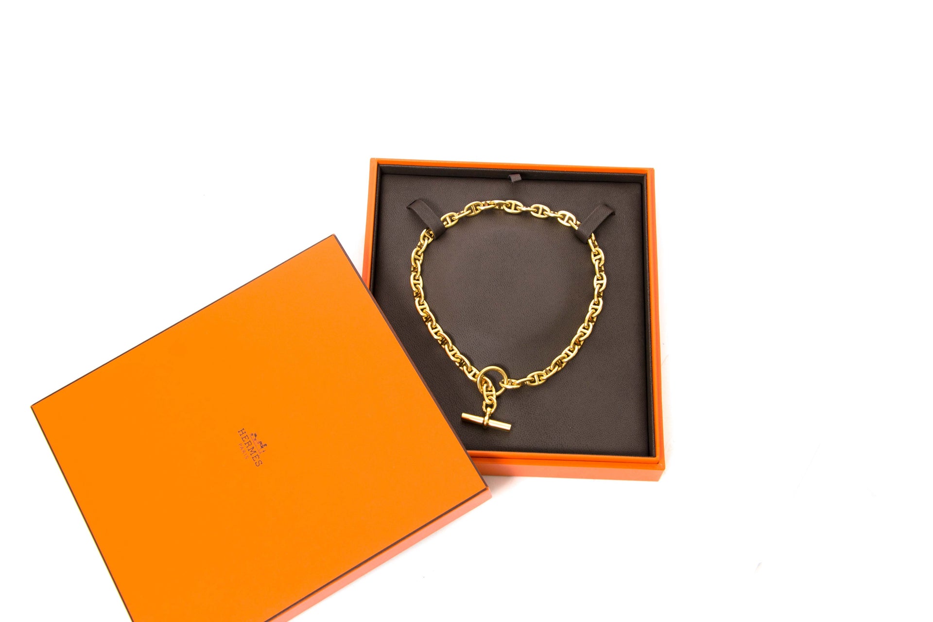 Hermès Collier Chaine d'Ancre PM Or 18 carats