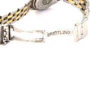 100% authentique Breitling B-Class acier et or montre aved des diamonds chez Labellov