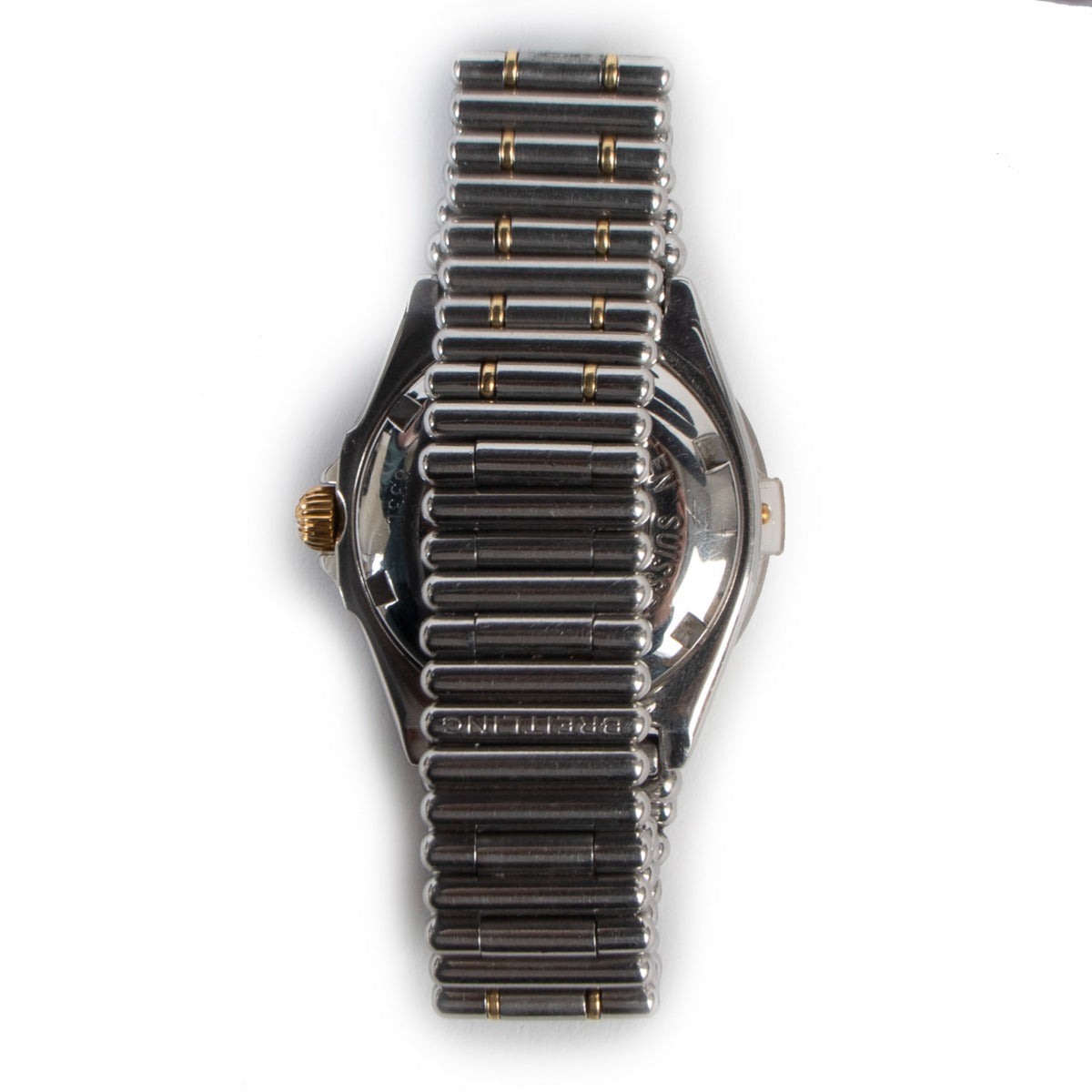 Authentic second hand Breitling Wings Steel Gold Watch B67050 at Labellov