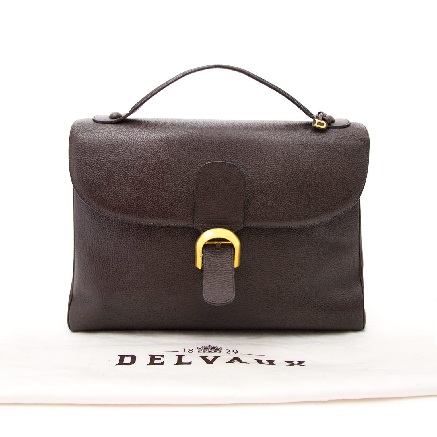 delvaux brown brillant briefcase now online at labellov.com