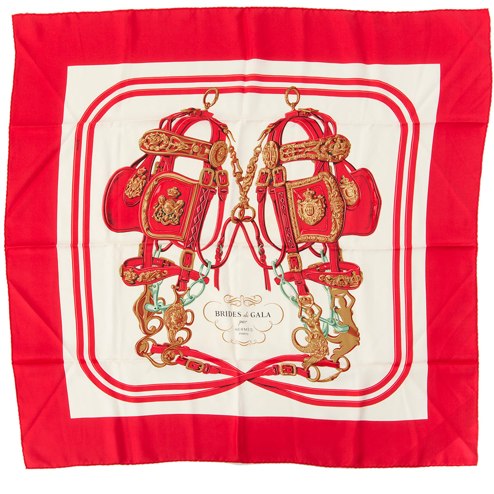 Hermès carré de soie 'brides de gala' 100% authentic and in great condition