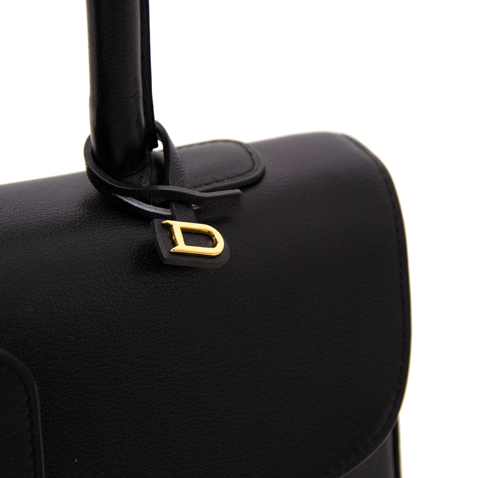 as new Delvaux Black Brillant MM + STRAP for the best price in excellent condition