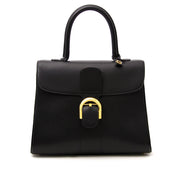 tweedehands als nieuw Delvaux Black Brillant MM aan de beste prijs Antwerpen
