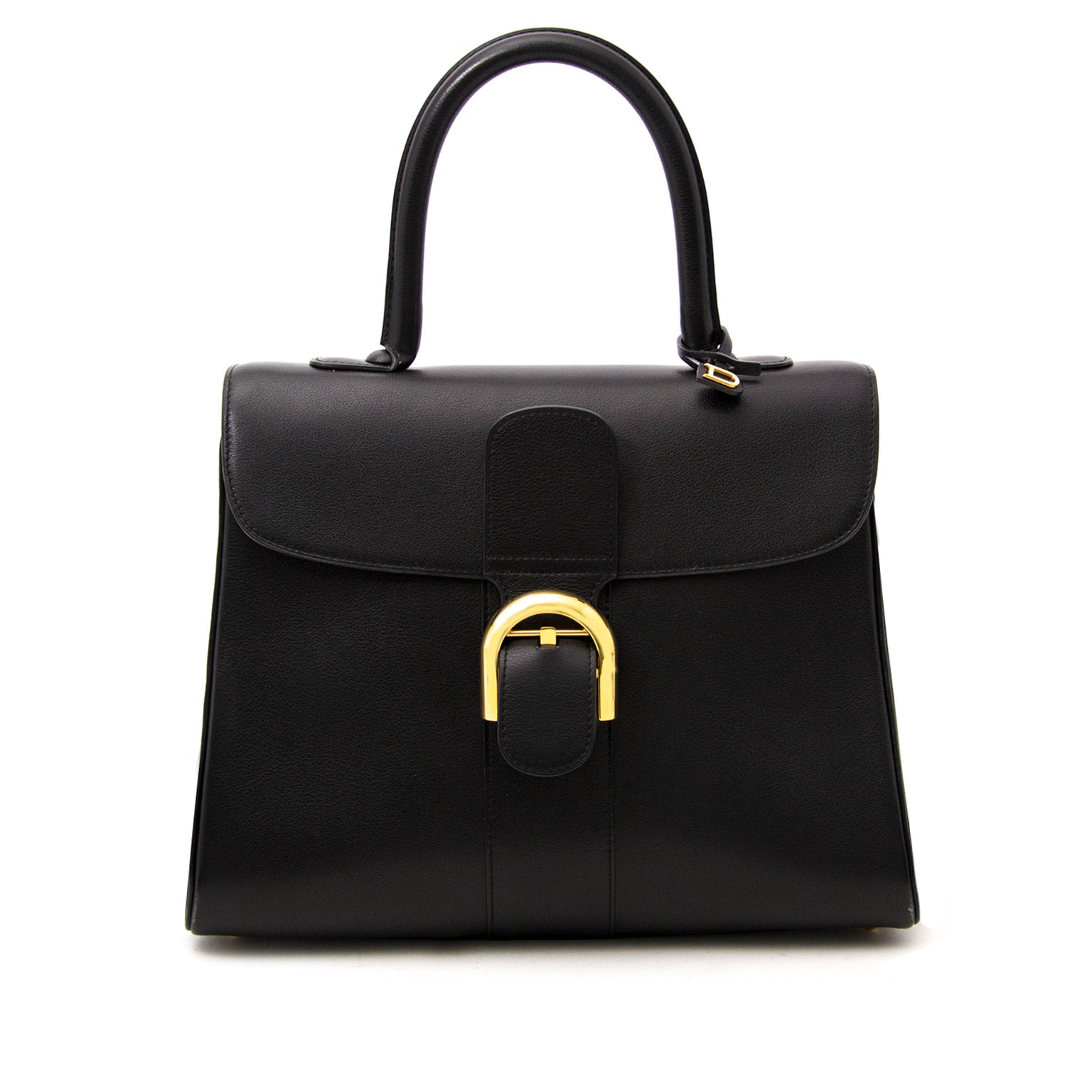 tweedehands als nieuw Delvaux Black Brillant MM aan de beste prijs Antwerpen