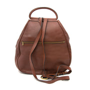 Delvaux Lucifer GM Chestnut Brown Backpack
