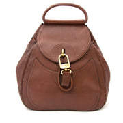 Koop uw Delvaux Lucifer GM Chestnut Brown Backpack voor de beste prijs.