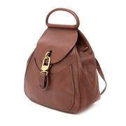 Delvaux Lucifer GM Chestnut Brown Backpack available for sale online. We buy and sell your luxury.