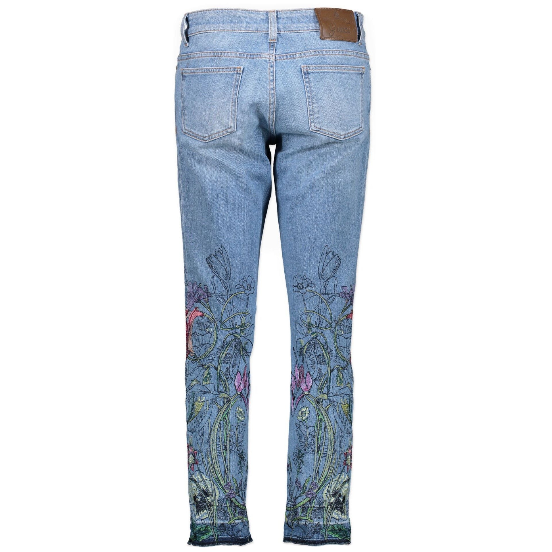 Gucci floral jeans - Size IT42