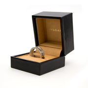 Bulgari B.Zero 1 2-Band Ring Or Blanc - Mesure 62 en ligne chez labellov.com pour le meilleur prix.