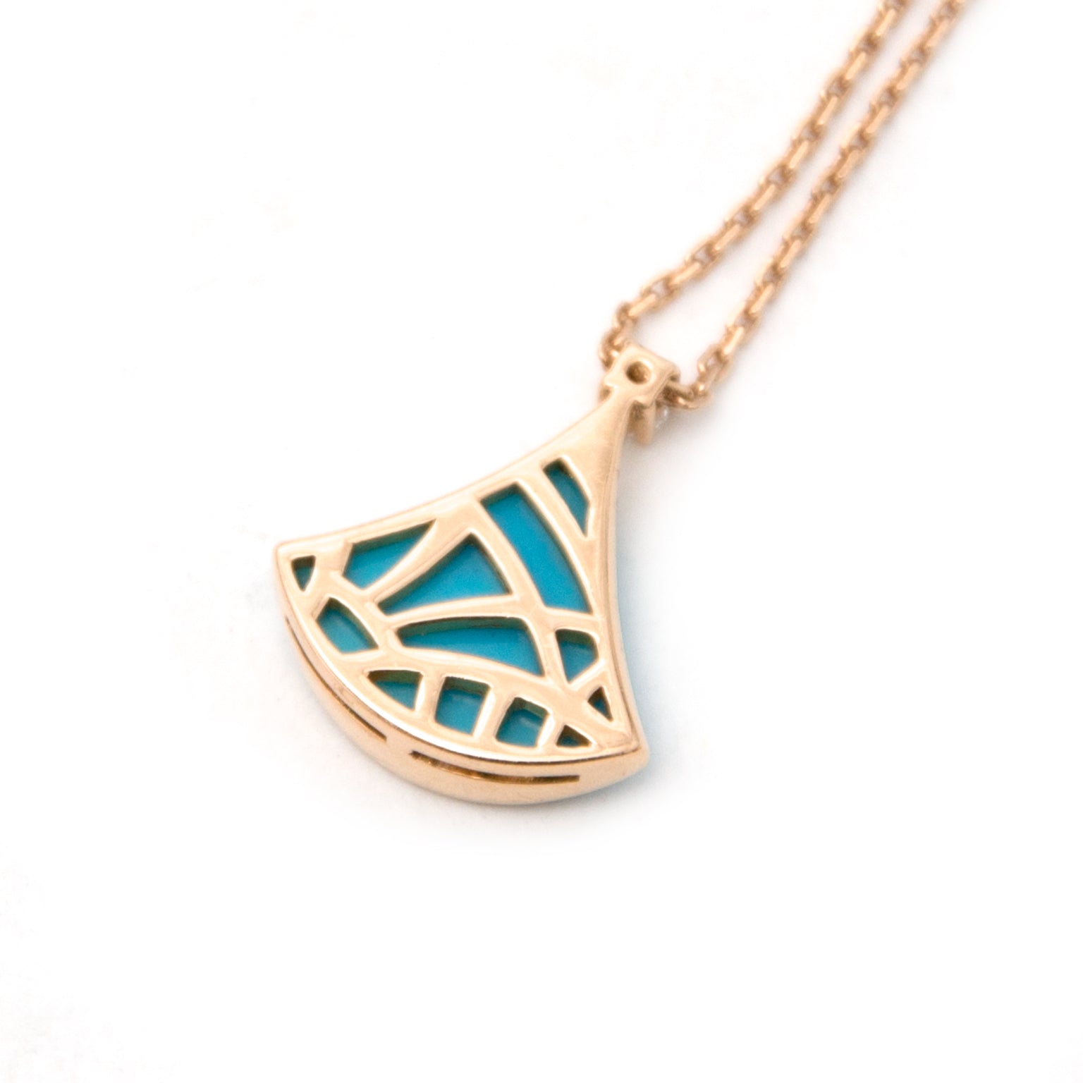 Acheter secur en ligne votre collier Bulgari Diva en turqoise pour le meilleur prix