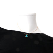 Koop uw Bulgari Diva Pink Gold Turquoise Necklace With Diamond aan de beste prijs