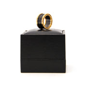 shop online at the best price Bvlgari B.zero1 4-band Ring Black Ceramic and 18k