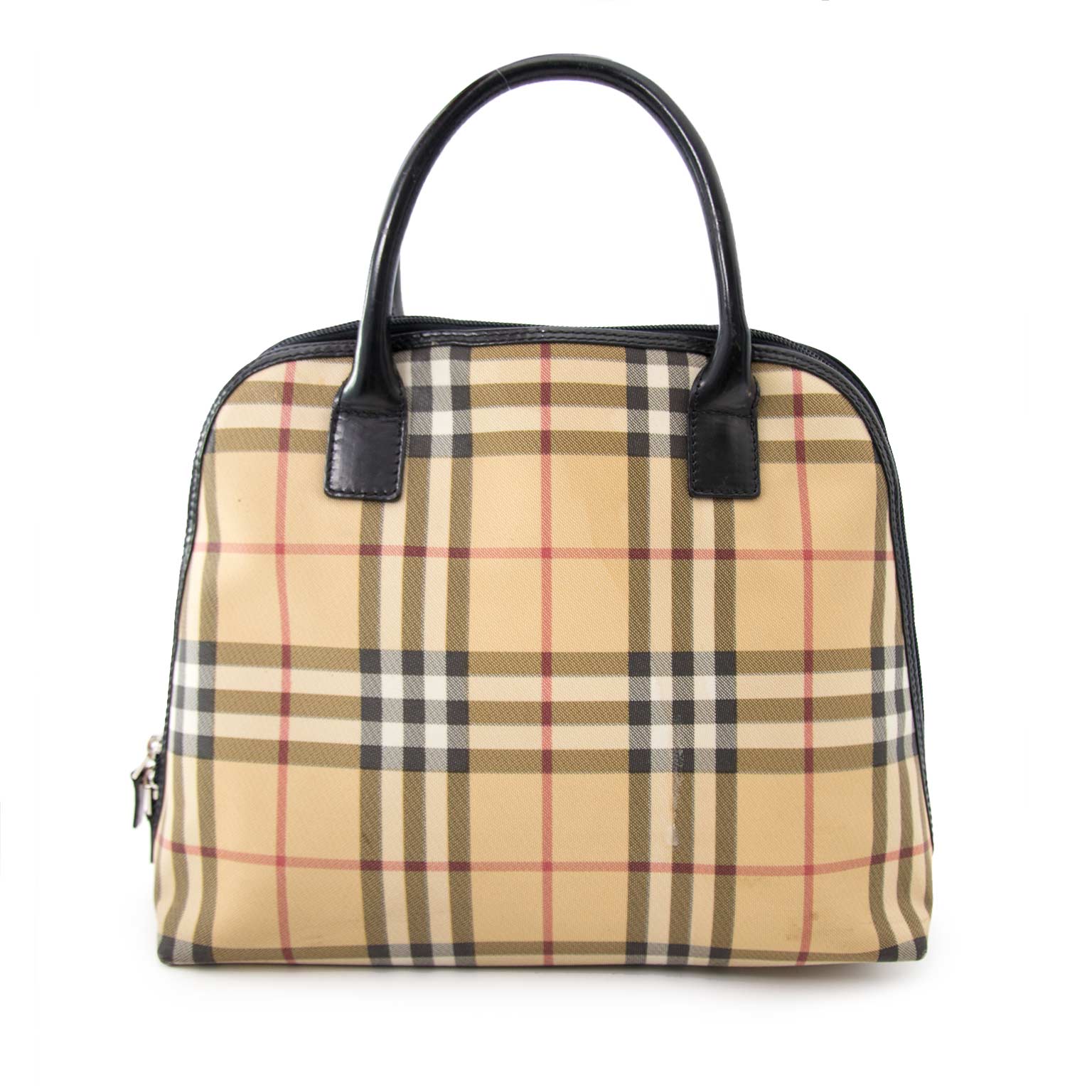 Burberry Alma Bag for sale online at Labellov secondhand luxury webshop for the best price