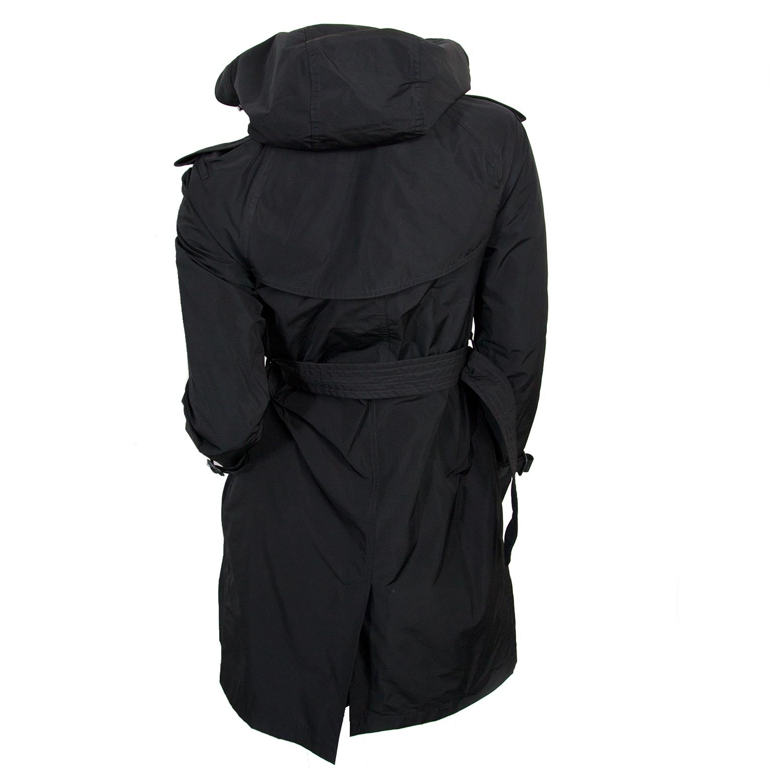 Burberry Black Trench Coat for sale online at Labellov