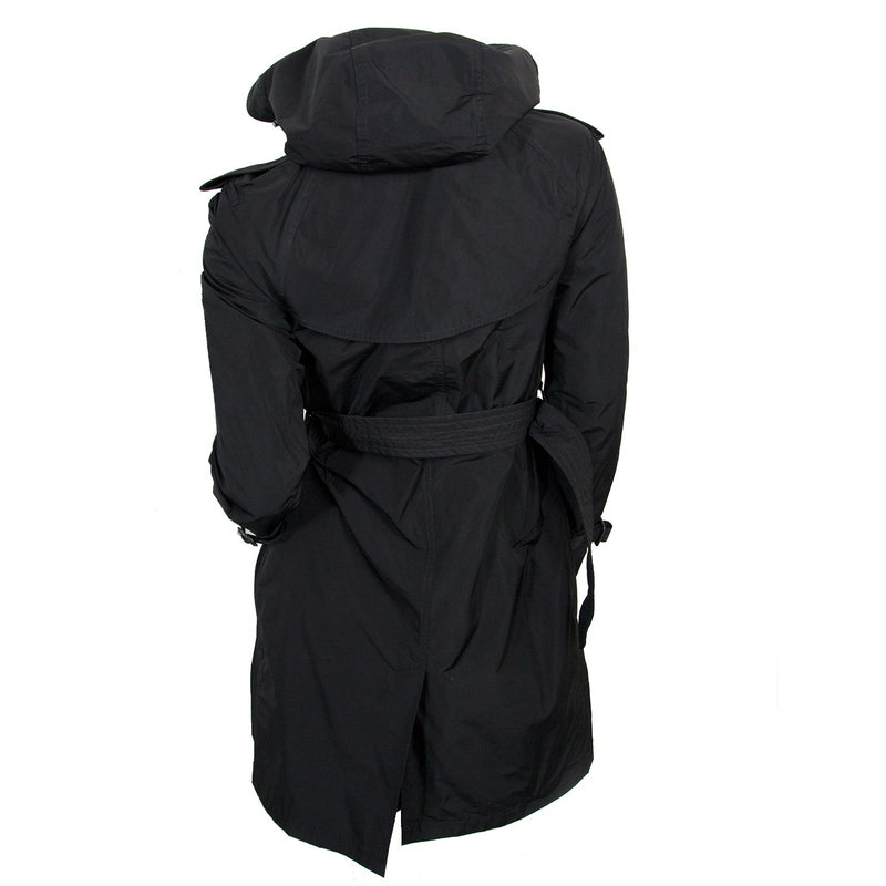 Burberry Black Trench Coat for sale online at Labellov