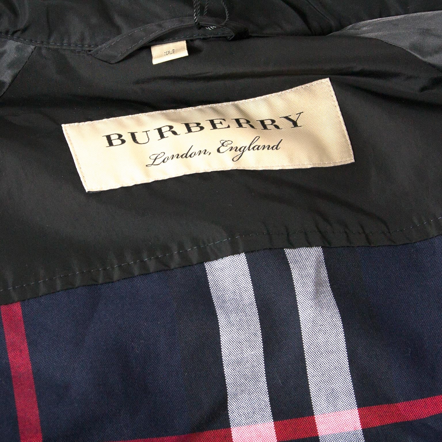 Burberry Black Trench Coat