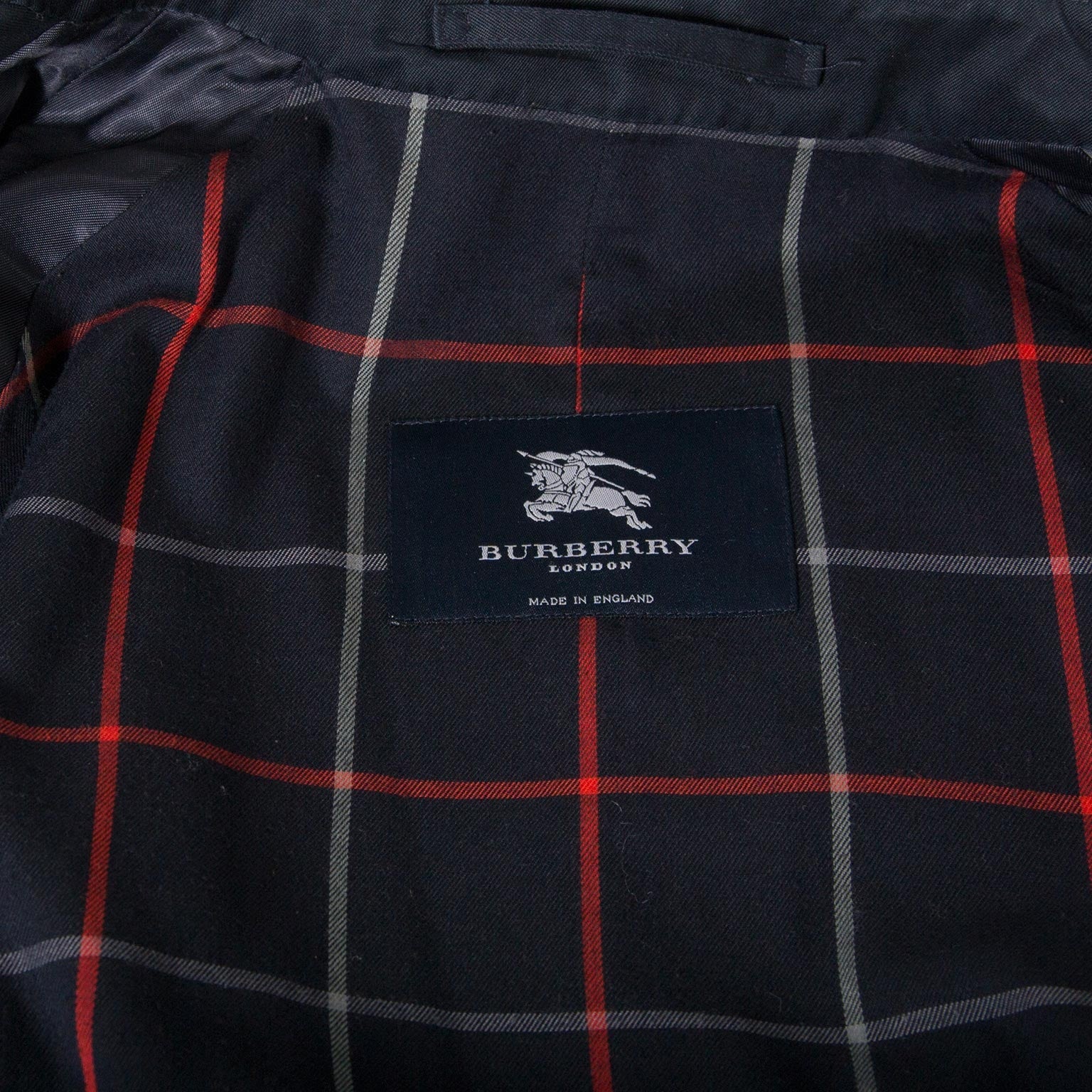 Trench-coat bleu Burberry - Taille 42