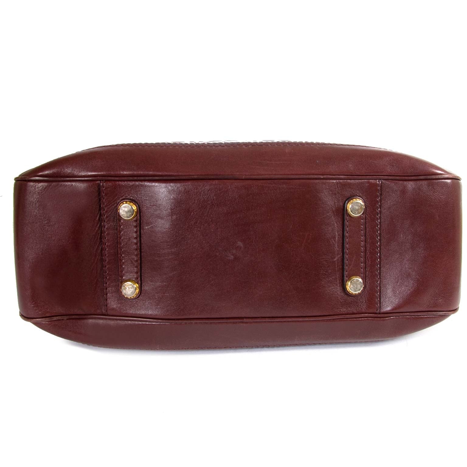 Burberry Burgundy Shoulder Bag now for sale at labellov vintage fashion webshop belgium
