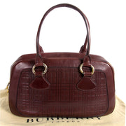Burberry Burgundy Shoulder Bag now for sale at labellov vintage fashion webshop belgium