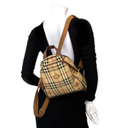 acheter en ligne seconde main Burberry Beige Vintage Backpack