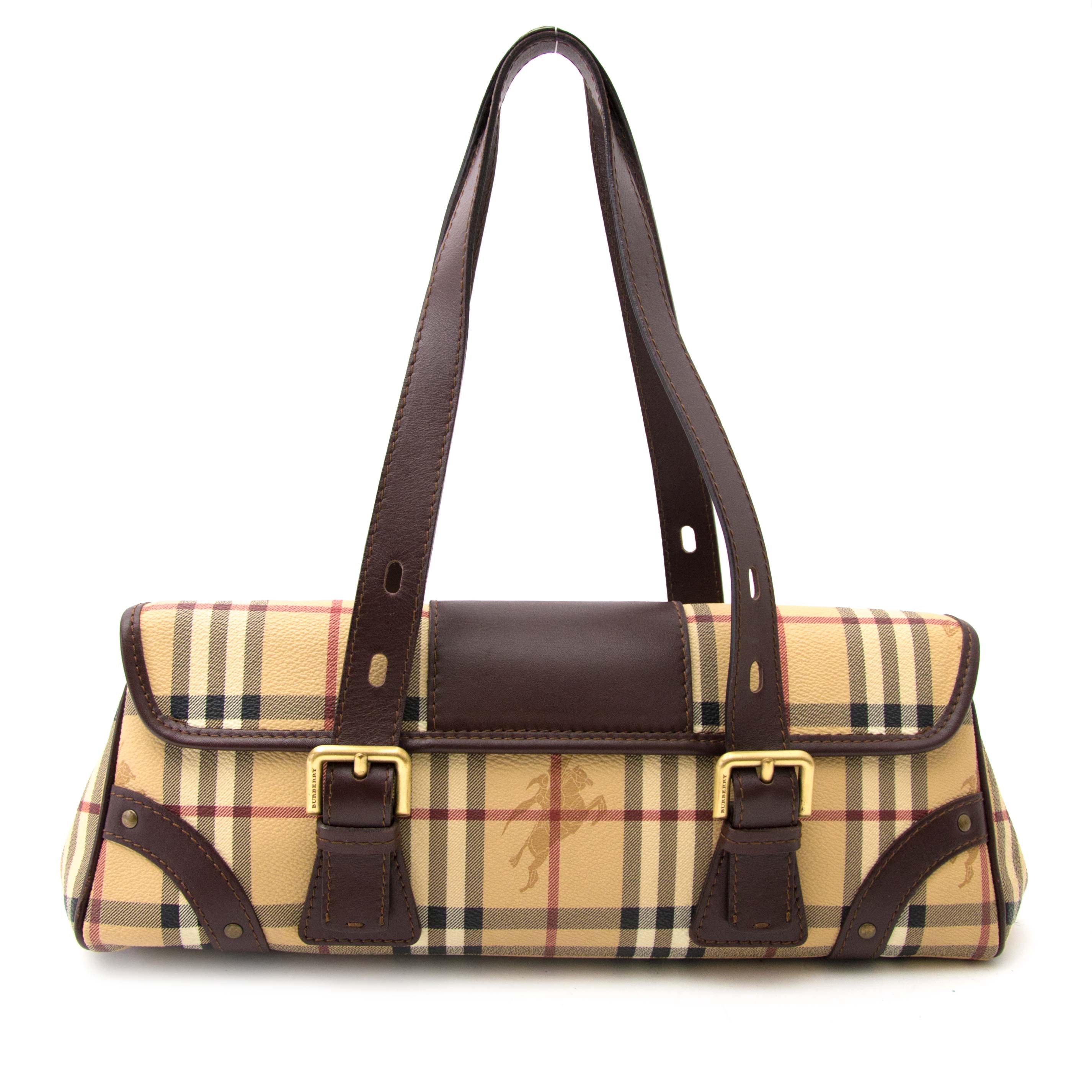 Burberry Haymarket Check Handbag – Labellov