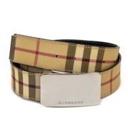 burberry beige monogram belt now for sale at labellov vintage fashion webshop belgium