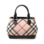 shop your shop safe online Burberry Nova Check Mini Tote Bag online at the best price