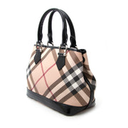 koop veilig online aan de beste prijs Burberry Nova Check Mini Tote Bag