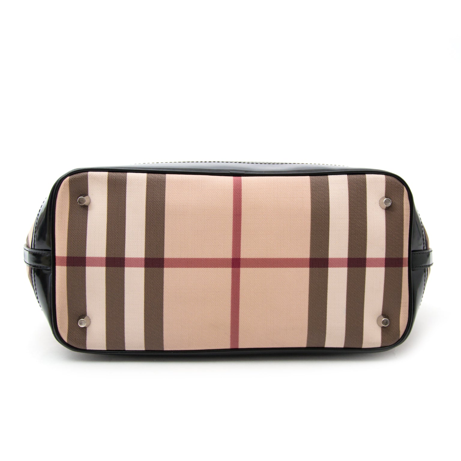 acheter en ligne pour le meilleur prix sac a main Burberry Nova Check Mini Tote Bag