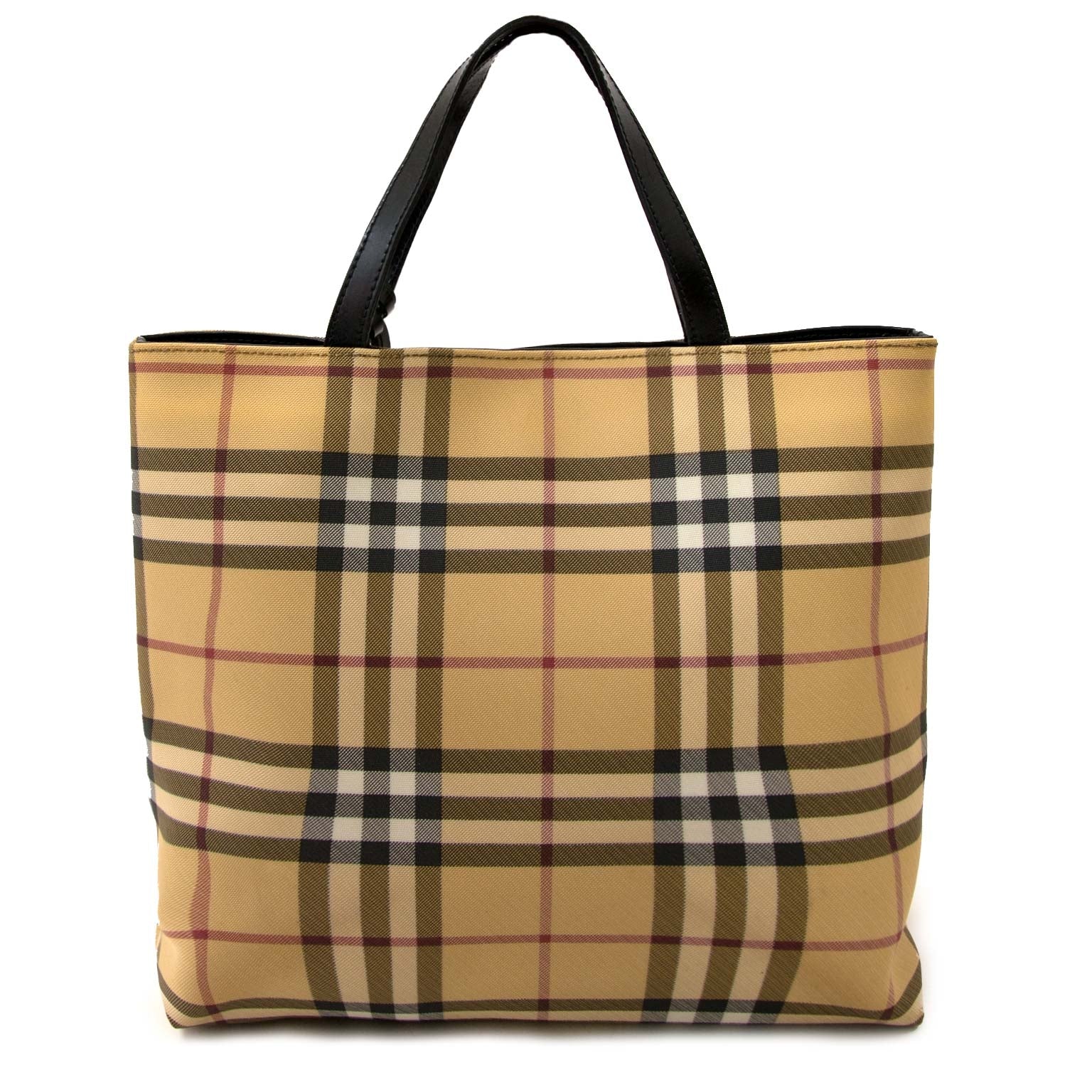 Labellov vintage fashion webshop with authentic burberry checked bags