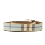 burberry light blue belt now for sale at labellov vintage fashion webshop belgium