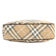 Burberry Beige Checked Wool Handbag now for sale at labellov vintage fashion webshop belgium