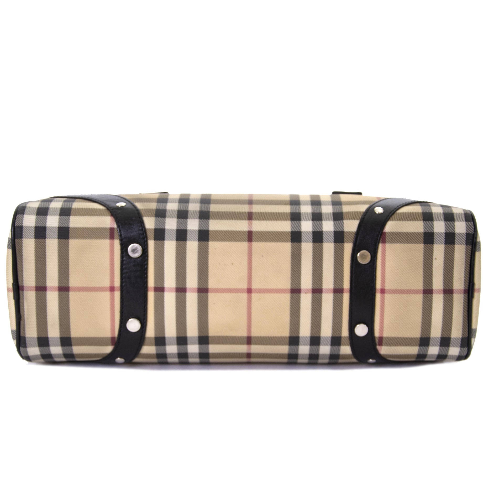 Burberry Check Cylinder Bag te koop aan de beste prijs bij Labellov tweedehands luxe.