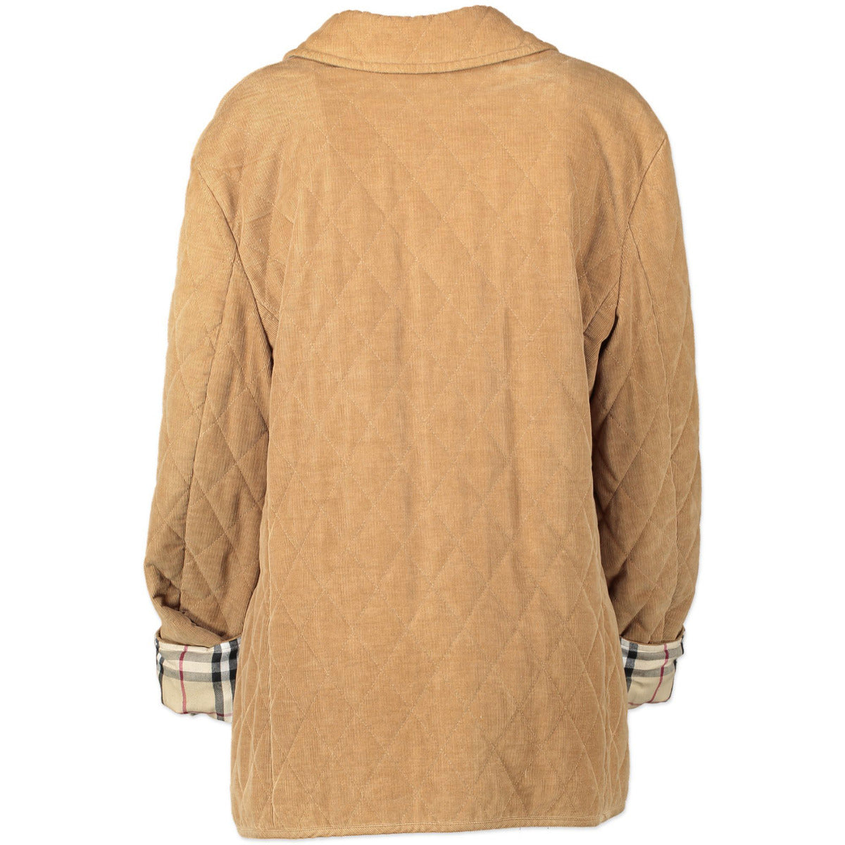 Burberry Corduroy Diamond Quilted Collar Jasje - Maat 46