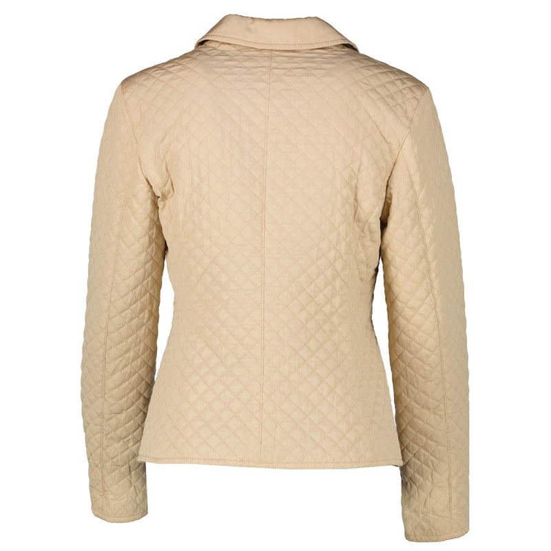 Shop safe online at Labellov in Antwerp, Brussels and Knokke this 100% authentic second hand Burberry Beige Quilted Coat