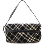 Burberry Black White Checked Wool Bag kopen en verkopen