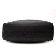 Buy now safe and secure Burberry Black Leather Hobo Bag on www.labellov.com Belgium at the best price in 2017.