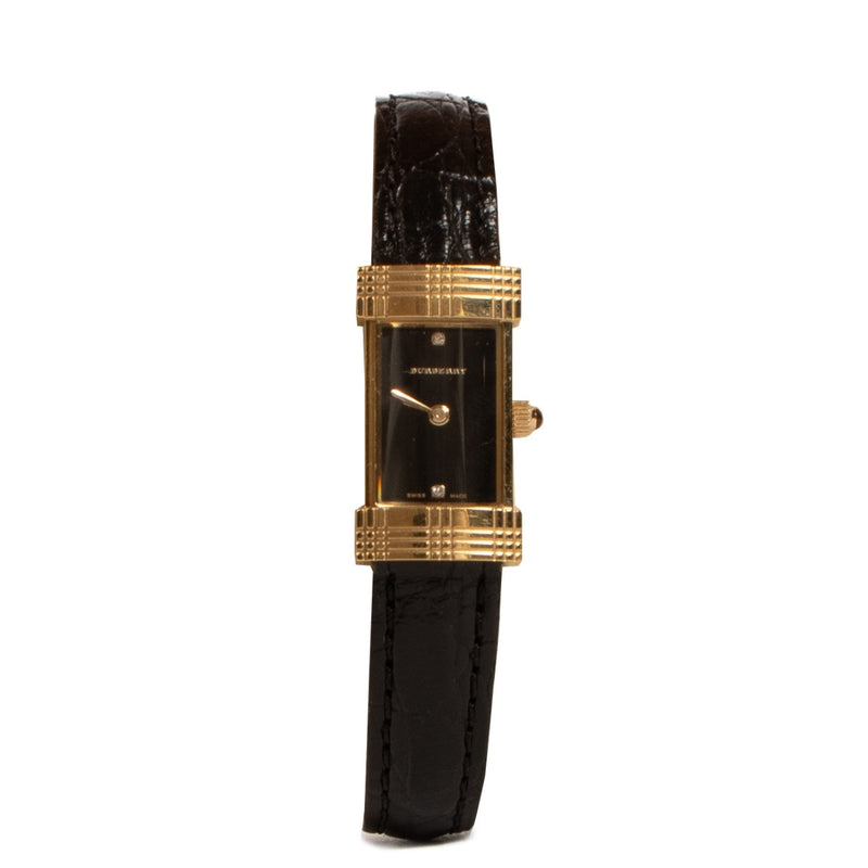 Buy real authentic Burberry Gold Vintage Watch safe online at Labellov.com in Brussels, Knokke and Antwerp
