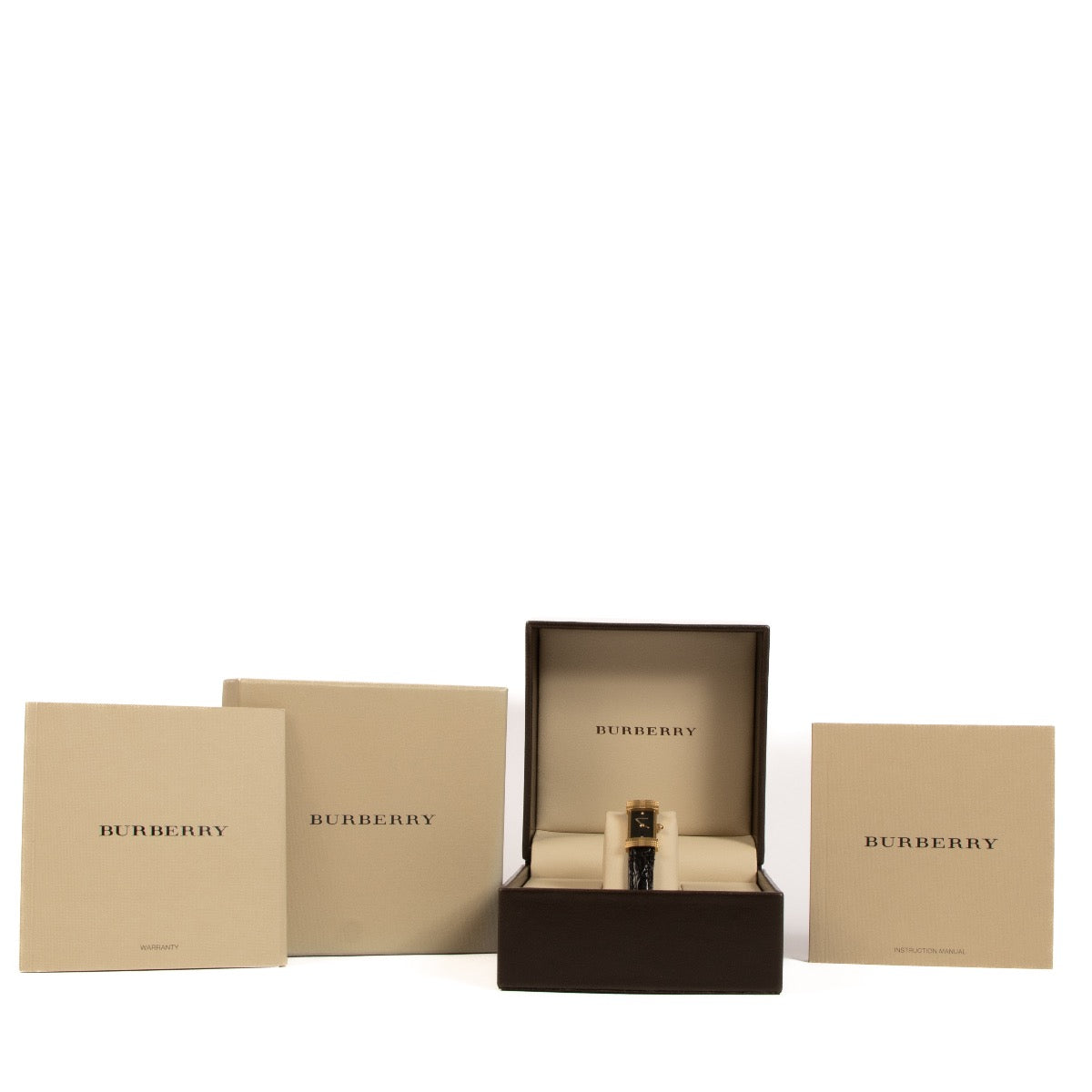 Buy real authentic Burberry Gold Vintage Watch safe online at Labellov.com in Brussels, Knokke and Antwerp