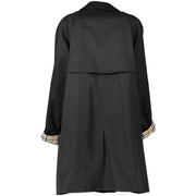 acheter en ligne seconde main Burberry Black Trench Coat - Size uk 14