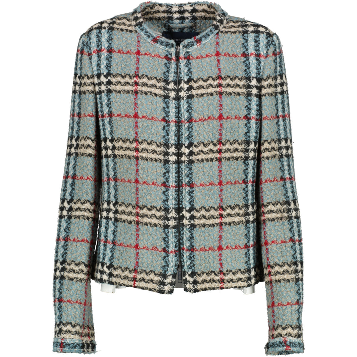 Veste à carreaux bleue Burberry London - Taille 42 (UE)